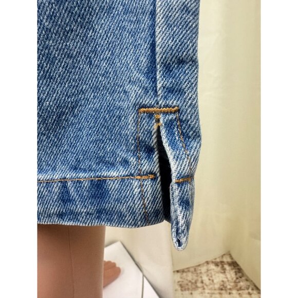 Vintage Newport News Jeanology High Rise Cropped Capri Denim Jeans Size 28 - Picture 8 of 9